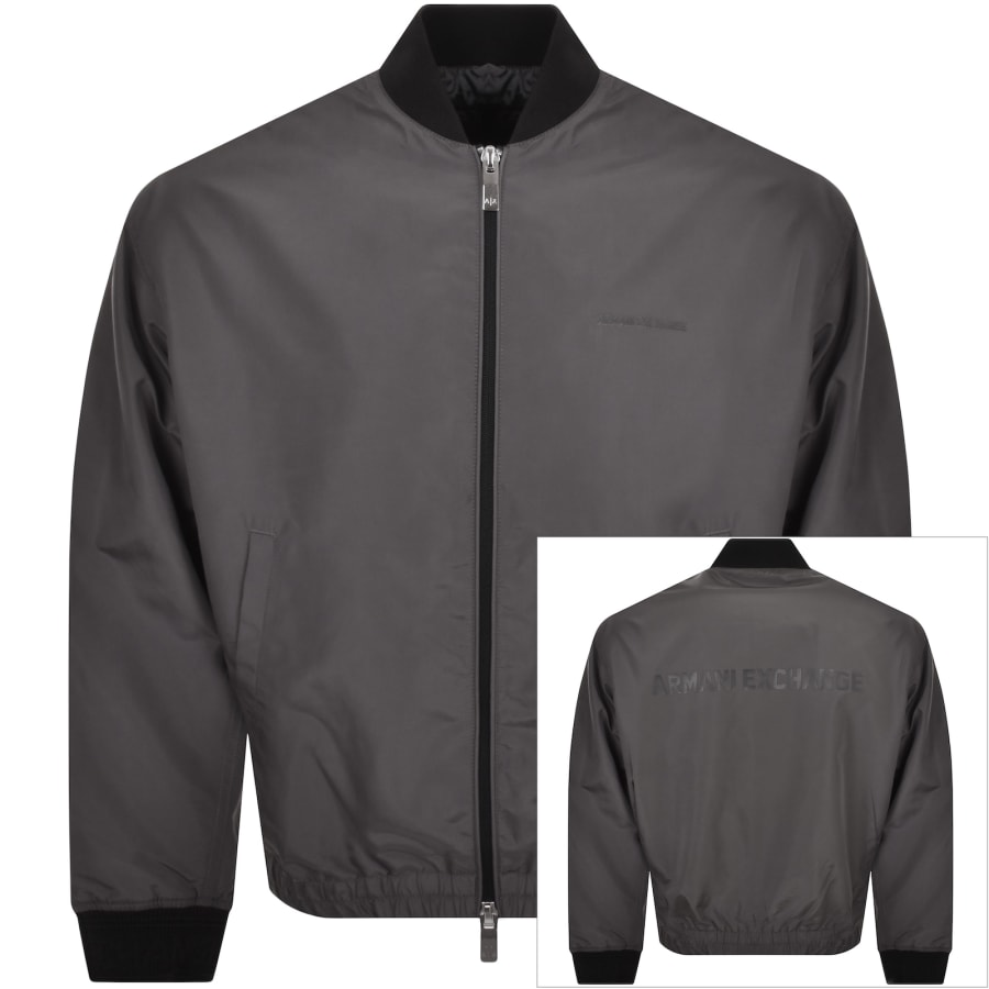 Armani Exchange A|X Mens Full Zip Up Track Jacket Sweatshirt
